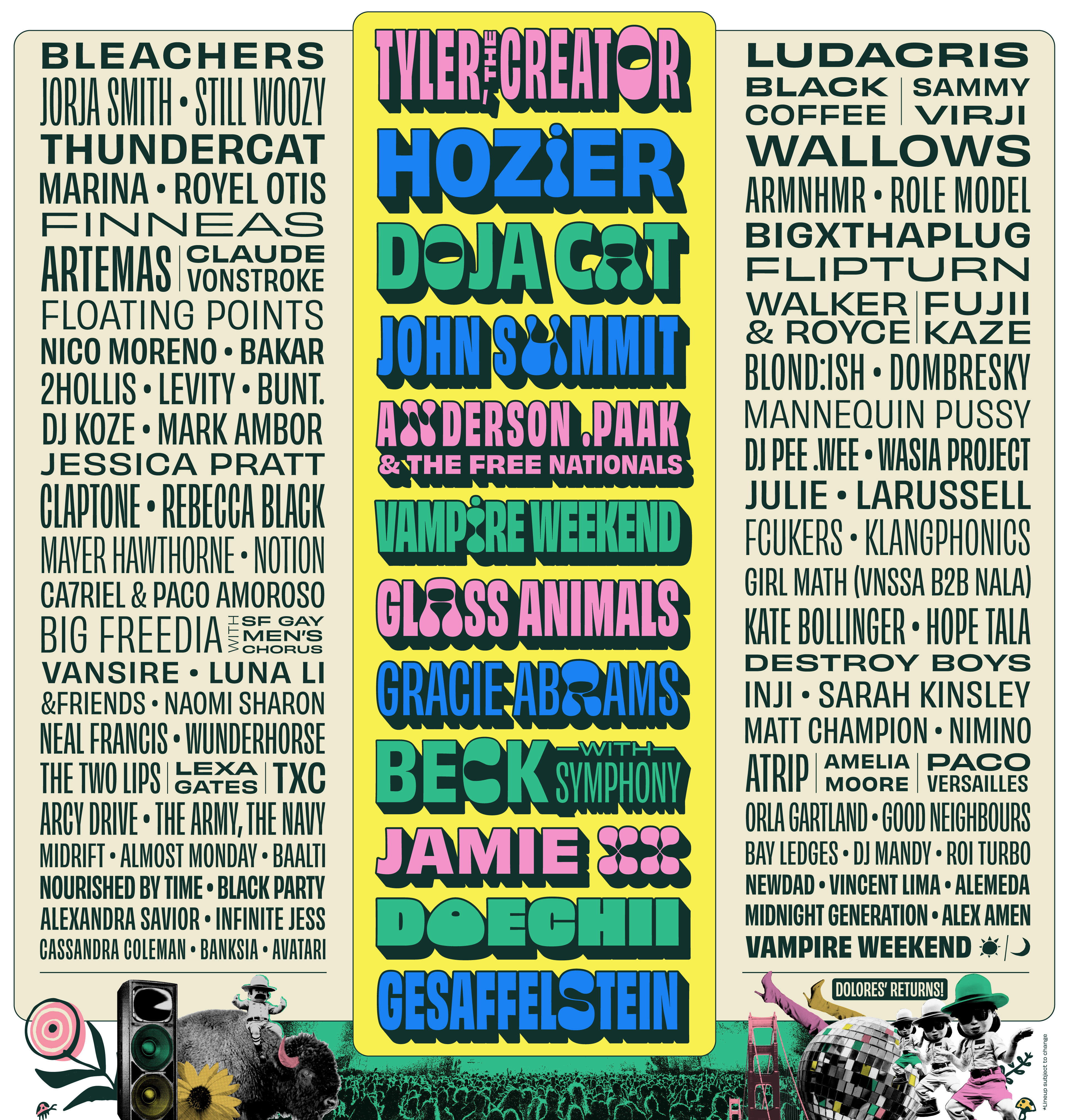 lineup