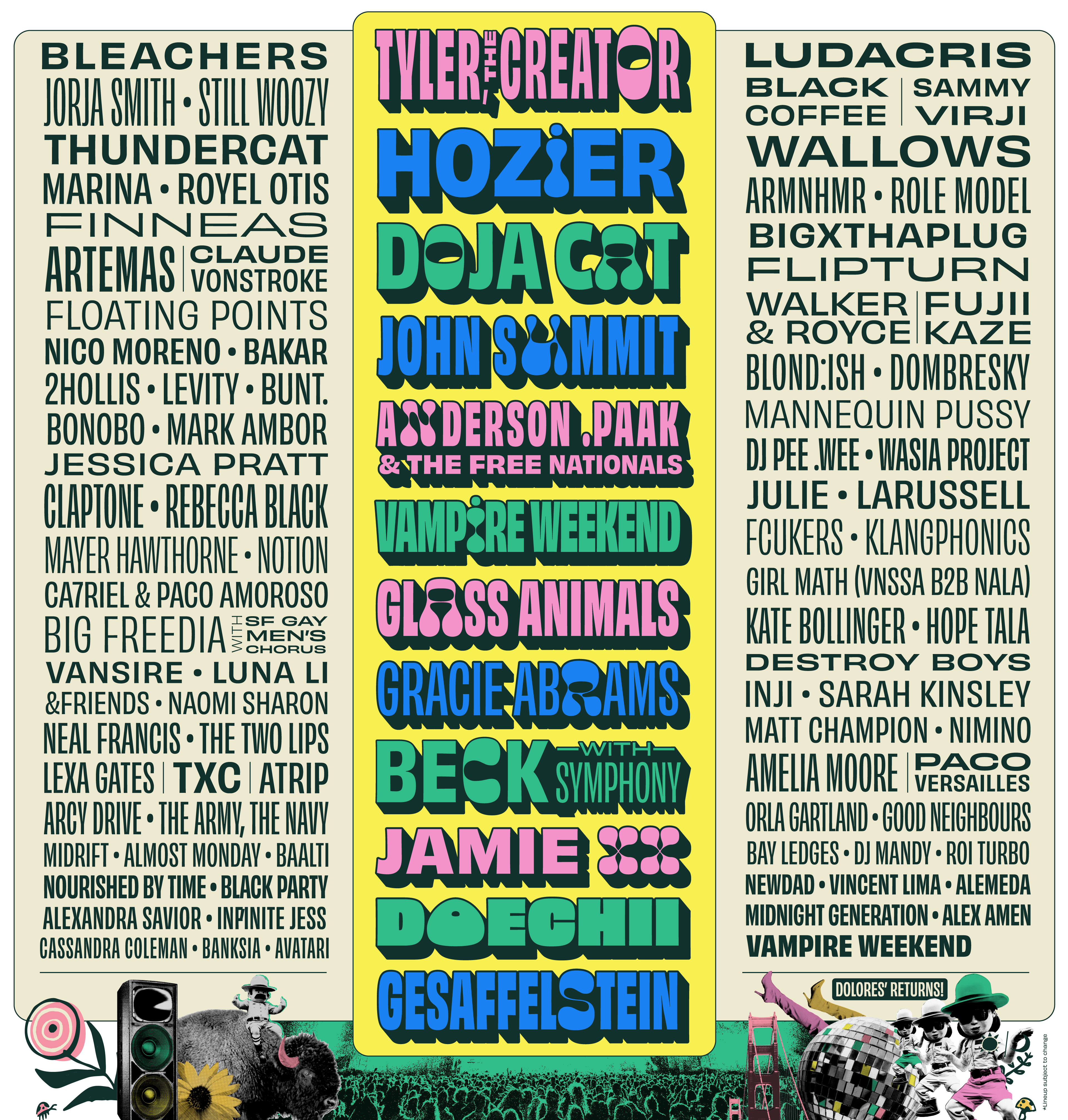 lineup