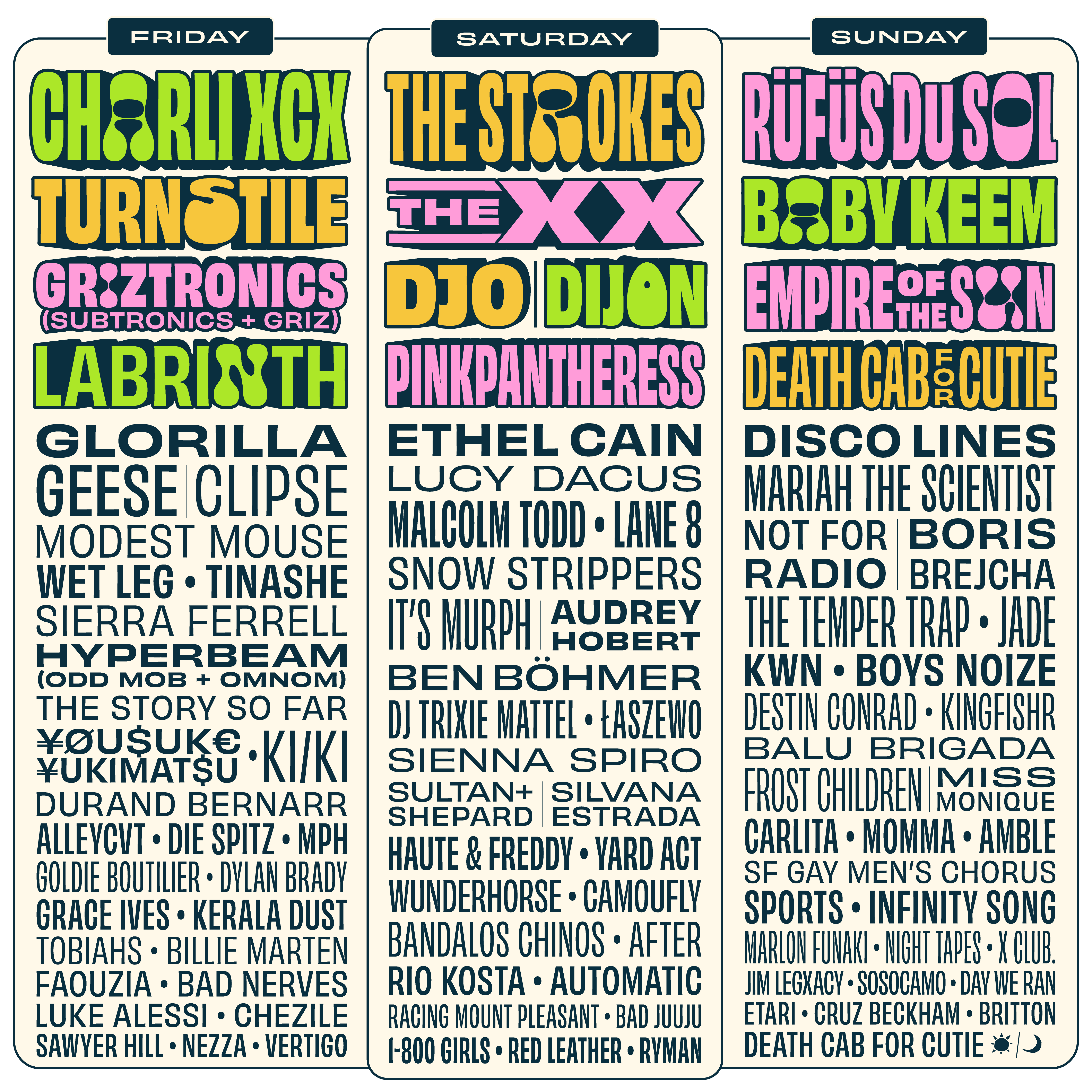 lineup