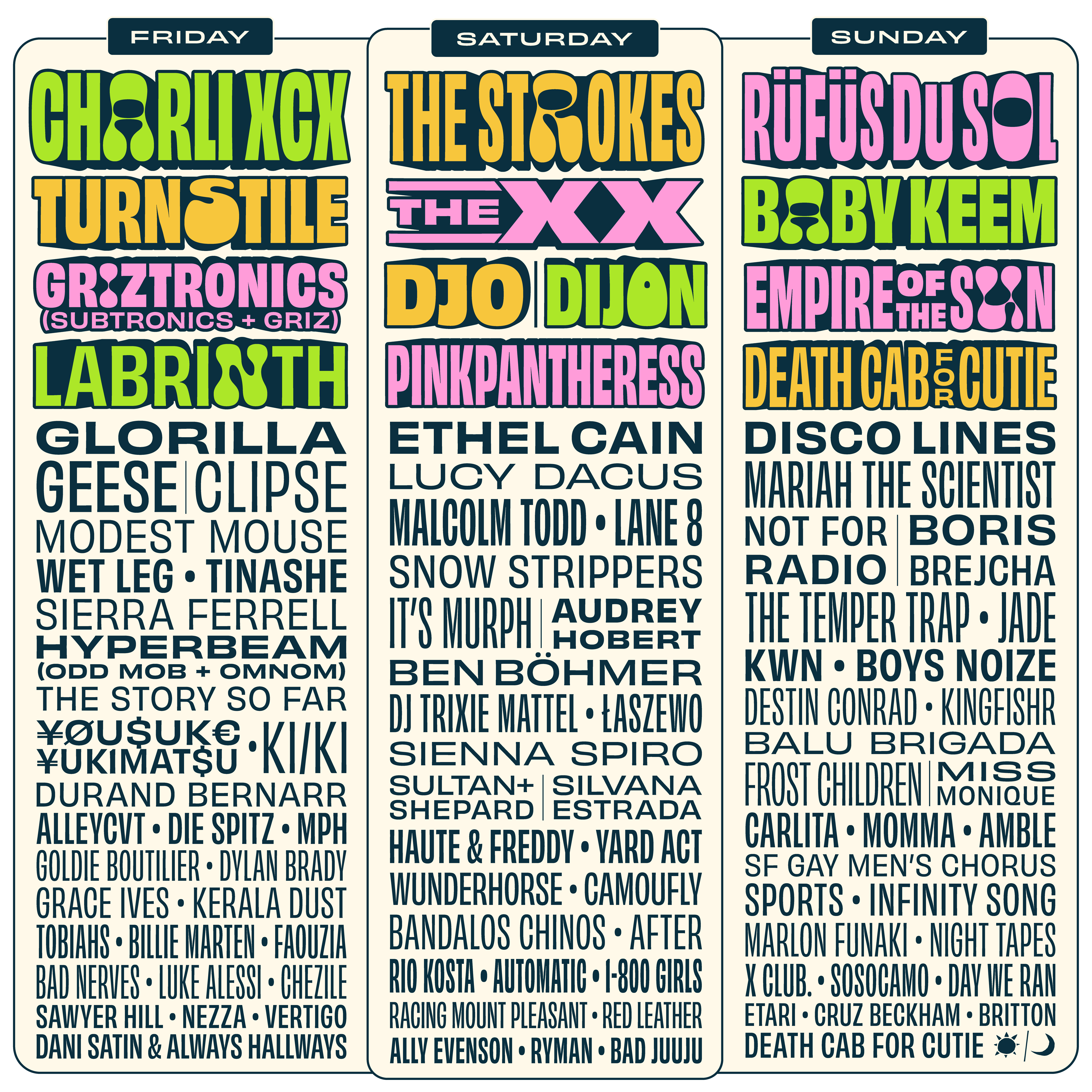 lineup